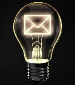 Perfect Email Light Bulb
