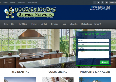 Service Network Website Design