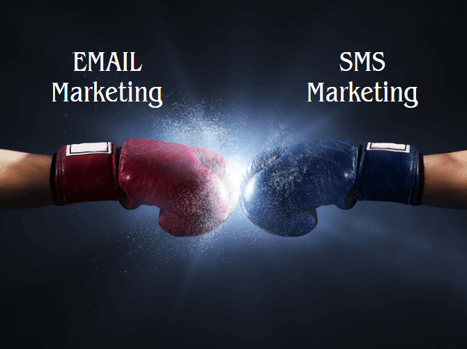 Email Marketing vs SMS marketing