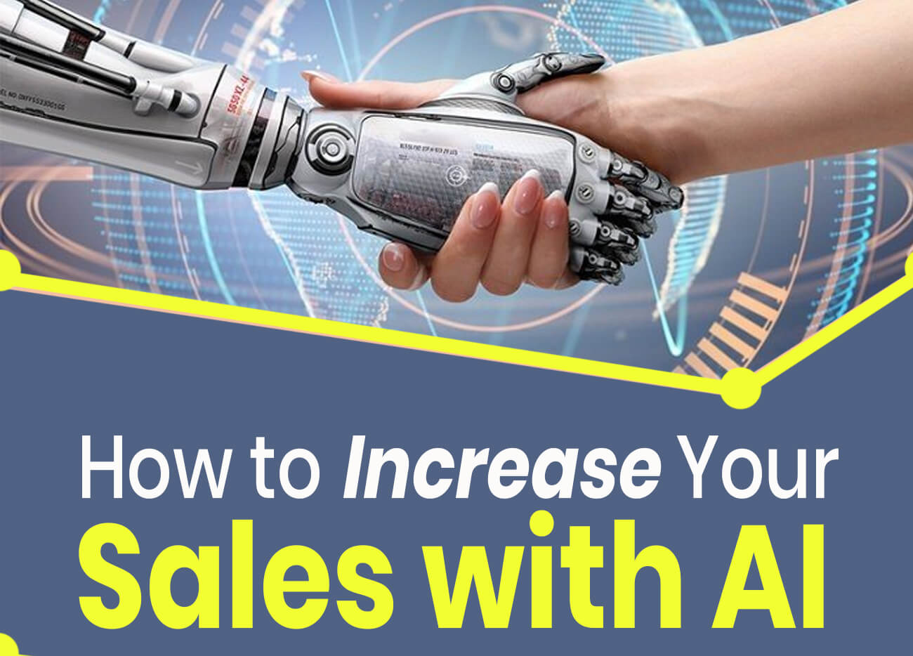 Infographic: How To Increase Your Sales With AI